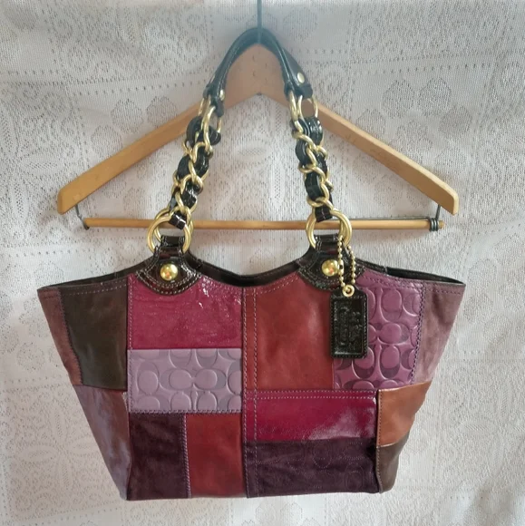 バッグ Coach Bleecker Signature Patchwork Bag s-l1200.jpg
